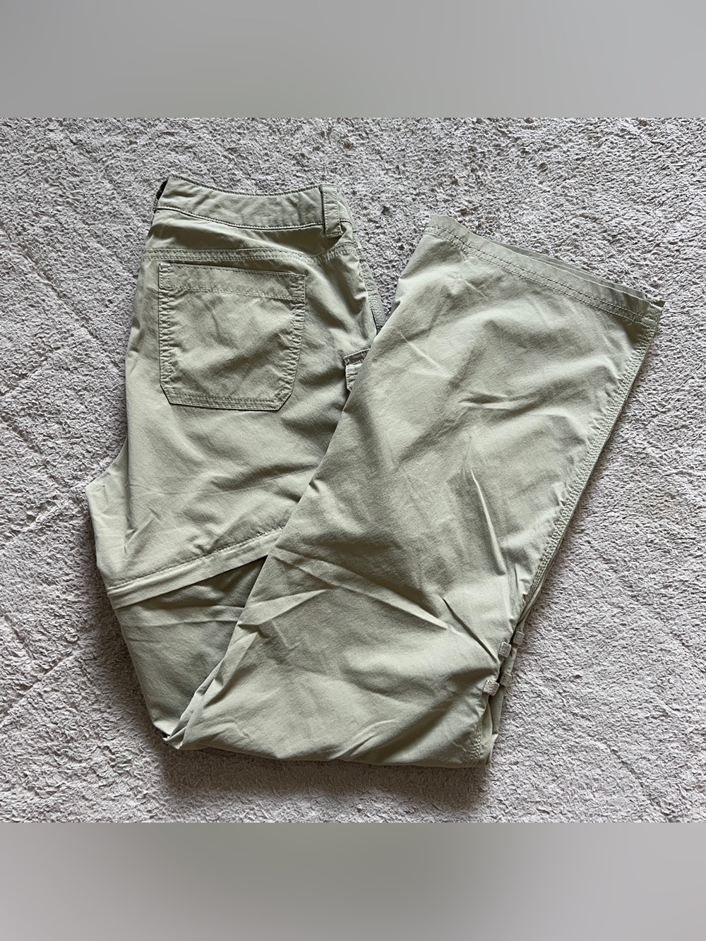 The North Face Convertible Hiking Pants Outdoor Utility Zip Off Cargo Sz 2